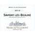 Henri de Villamont Savigny-Les-Beaune 2012 Front Label