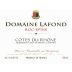 Domaine Lafond Cotes-du-Rhone 2012 Front Label