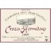 Domaine des Martinelles Crozes Hermitage 2005 Front Label