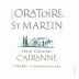 Dom. Oratoire St Martin Cairanne Haut-Coustias 2010 Front Label