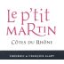 Dom. Oratoire St Martin Cotes du Rhone Le P'tit Martin Rouge 2011 Front Label