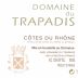 Domaine du Trapadis Cotes du Rhone 2005 Front Label