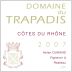 Domaine du Trapadis Cotes du Rhone 2007 Front Label