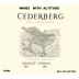 Cederberg Merlot-Shiraz 2013 Front Label