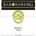 Saronsberg Shiraz 2008 Front Label