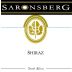Saronsberg Shiraz 2012 Front Label