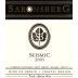 Saronsberg Seismic 2005 Front Label
