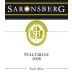 Saronsberg Full Circle 2008 Front Label