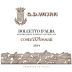 G.D. Vajra Dolcetto d'Alba Coste and Fossati 2014 Front Label