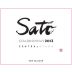 Sato Wines Chardonnay 2013 Front Label