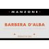 Manzone Barbera d'Alba 2005 Front Label