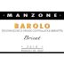 Manzone Barolo Bricat 2010 Front Label
