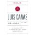 Bodegas Luis Canas Crianza 2013 Front Label