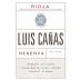Bodegas Luis Canas Reserva 2009 Front Label