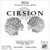 Bodegas Roda Cirsion 2005 Front Label
