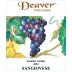Deaver Vineyards Sangiovese 2012 Front Label