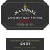 Martinez Late Bottle Vintage 2001 Front Label