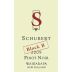 Schubert Wines B Block Pinot Noir 2009 Front Label