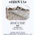 Brovia Rocche 2006 Front Label