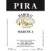 Luigi Pira Barolo Marenca 2011 Front Label