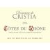 Domaine de Cristia Cotes du Rhone 2014 Front Label