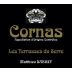 Domaine du Coulet Cornas les Terrasses du Serre 2007 Front Label