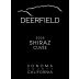 Deerfield Ranch Winery Shiraz Cuvee 2005 Front Label