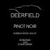 Deerfield Ranch Winery Pinot Noir 2009 Front Label