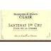 Francoise & Denis Clair Santenay Clos De La Comme Premier Cru 2011 Front Label