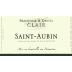 Francoise & Denis Clair Saint-Aubin 2012 Front Label