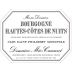 Domaine Meo-Camuzet Bourgogne Hautes-Cotes De Nuits Clos Saint-Philbert Blanc 2009 Front Label