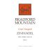 Bradford Mountain Grist Vineyard Zinfandel 2012 Front Label