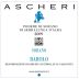 Ascheri Barolo Sorano 2009 Front Label