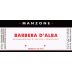 Manzone Barbera d'Alba 2007 Front Label