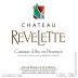 Chateau Revelette Coteaux d'Aix en Provence Rouge 2013 Front Label