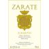 Zarate Albarino 2014 Front Label