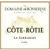 Domaine de Bonserine Cote Rotie Sarrasine 2009 Front Label