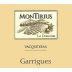 Montirius Vacqueyras Garrigues 2012 Front Label