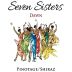 Seven Sisters Dawn Pinotage Shiraz 2015 Front Label
