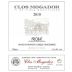 Clos Mogador Priorat 2010 Front Label