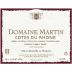 Domaine Martin Cotes du Rhone 2007 Front Label