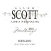Allan Scott Marlborough Riesling 2016 Front Label