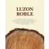 Bodegas Luzon Roble 2013 Front Label