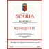 Scarpa Monferrato Rosso 2011 Front Label