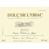 Costers del Siurana Dolc De L'Obac 1999 Front Label