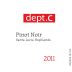 Dept. C Pinot Noir 2011 Front Label
