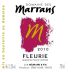 Domaine des Marrans Fleurie 2010 Front Label