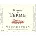 Domaine du Terme Vacqueyras Rouge 2012 Front Label