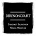 Derenoncourt Cabernet Sauvignon 2010 Front Label