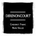 Derenoncourt Cabernet Franc 2010 Front Label